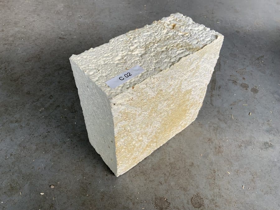 Mycelium insulation — material research