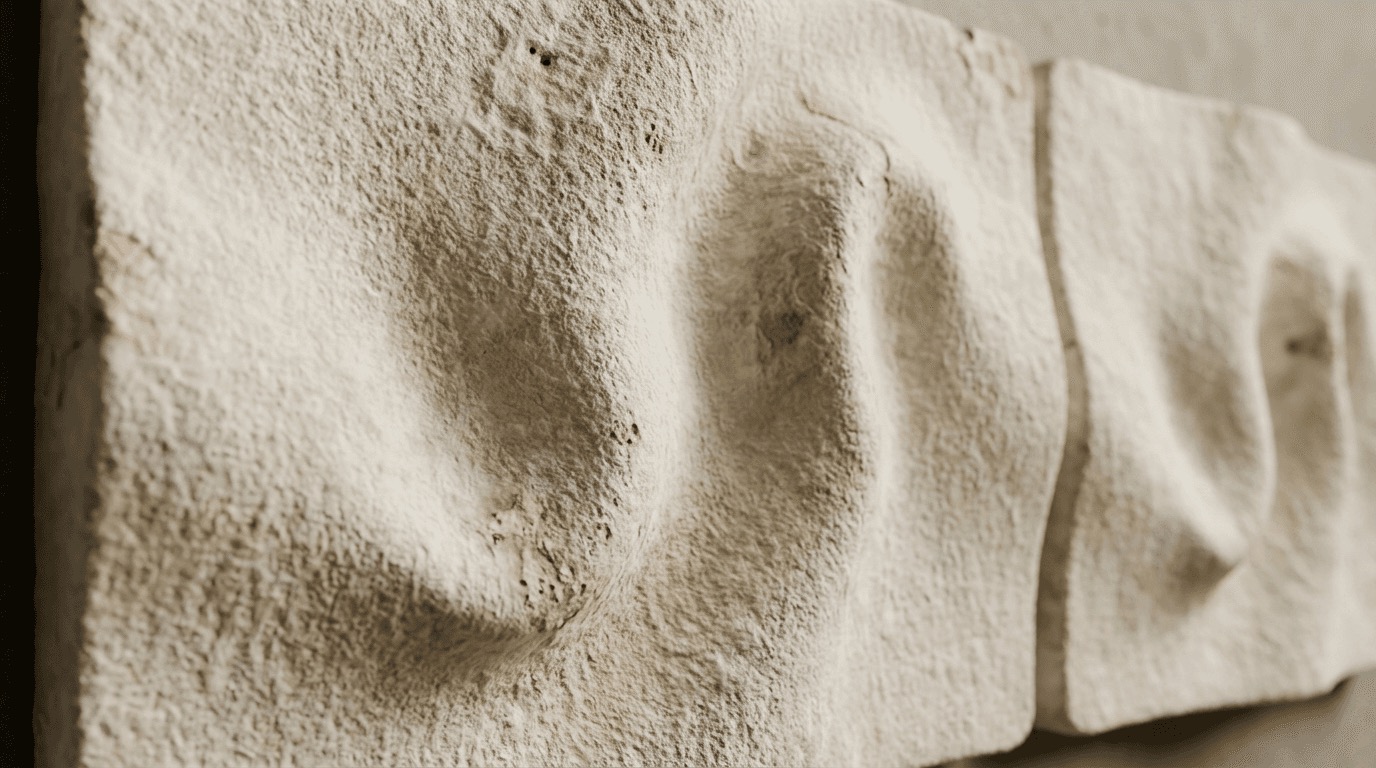 NUMU grown mycelium composite panel