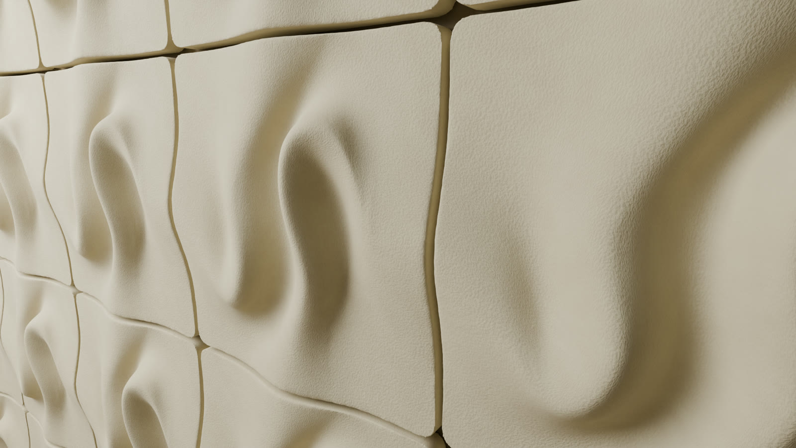 FOLD acoustic panel system visualisation