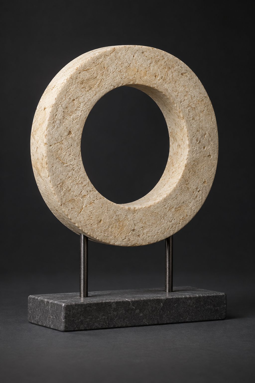 Aperture award, a grown ring on a dark base